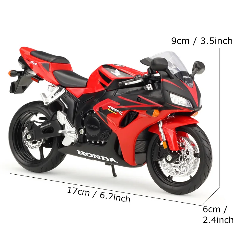 Мотоциклетная игрушка Maisto 1:12 модель CBR 1000RR самодельный двигатель в сборе детские