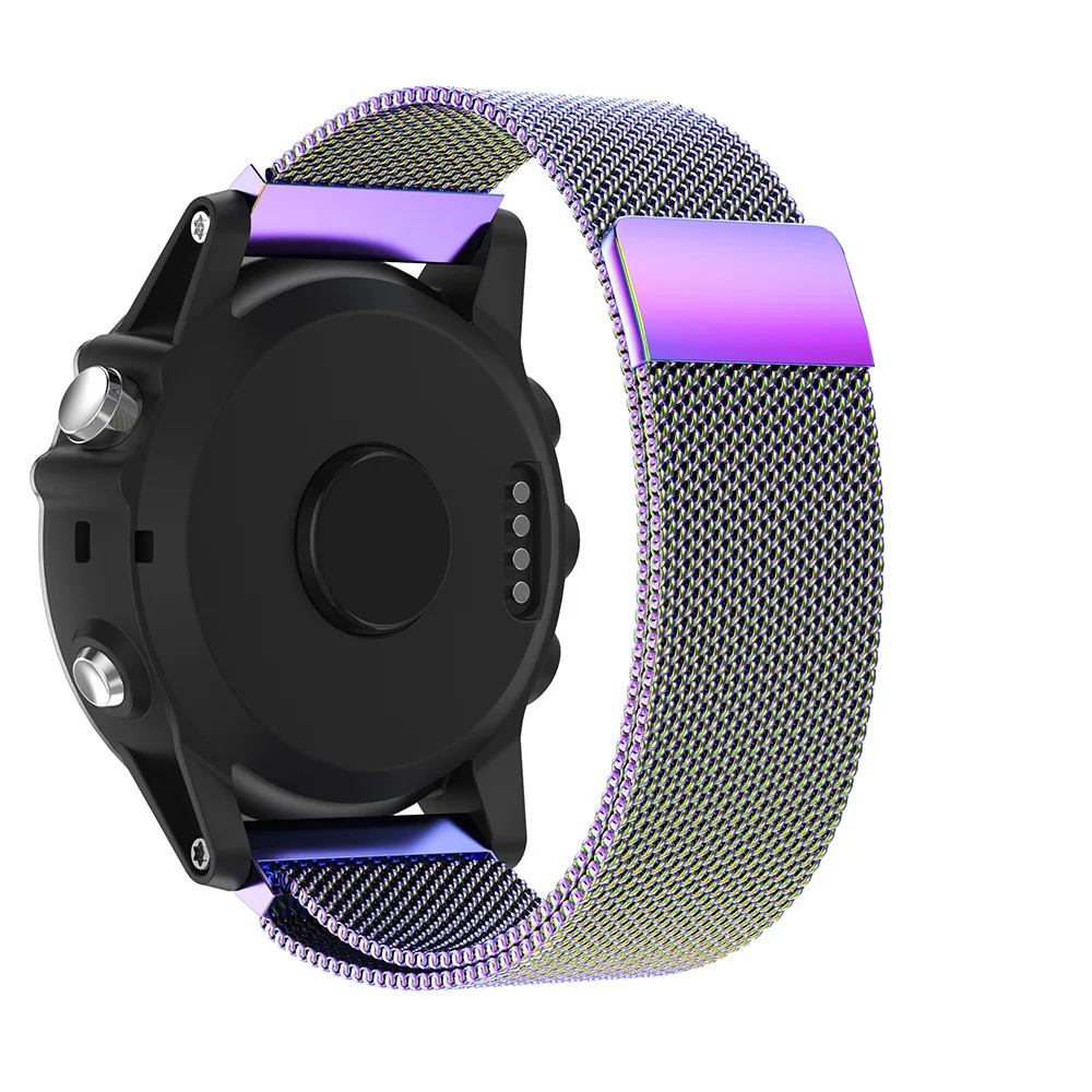 Металлический ремешок Миланская Нержавеющая сталь для Garmin Fenix 5X/5X Plus 3 ч 26 мм