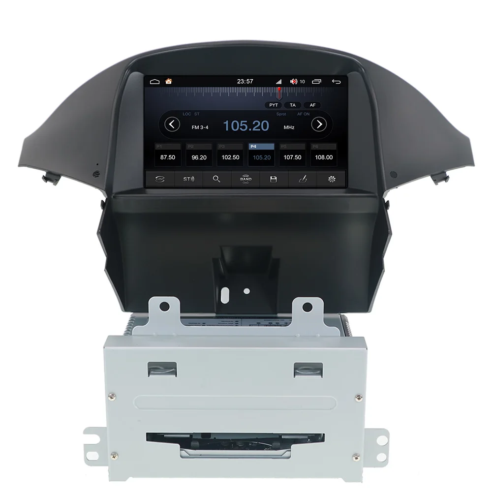 Автомагнитола на Android 10 0 с DVD плеером и GPS навигацией для Chevrolet Orlando W155 2011 2012 2013 2014