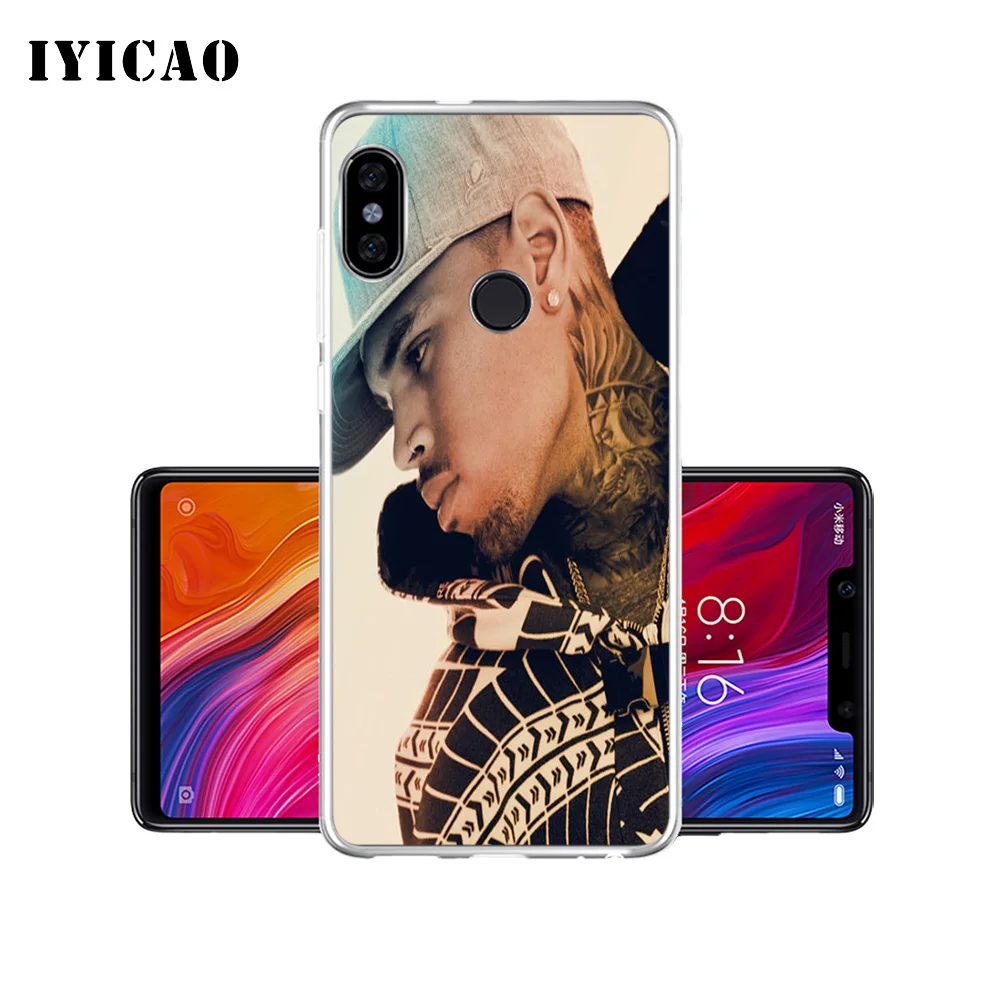 IYICAO Chris Brown hih pop Мягкий силиконовый чехол для телефона Xiaomi Redmi 4A 5A 6A Note 7 6 5 Pro Plus 4X