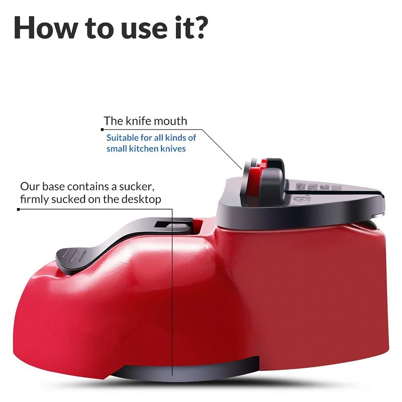 Ножницы для заточки ножей ножниц Профессиональная кухонная посуда afiador de facas | Дом