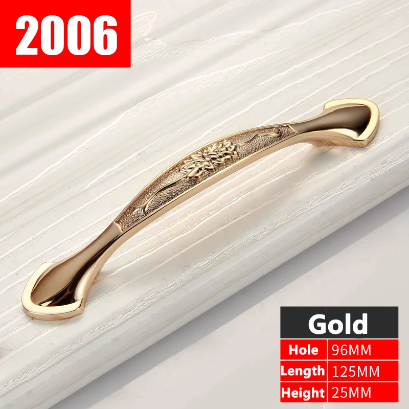 Furniture Gold Knob Cabinet Handles Simple Kitchen Drawer Pulls Door tiradores muebles YJ2006 | Обустройство дома