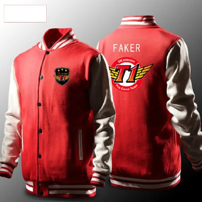 Мужская куртка с капюшоном faker Skt флисовая толстовка рисунком арахиса волка Bang