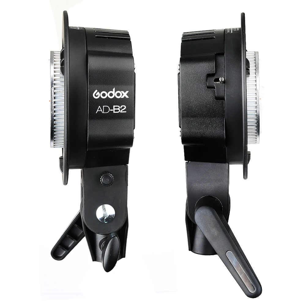 Godox WITSTRO AD B2 AD200 Dual Power Flash Head Bowens Mount Double Tube светильник Bracket for Speedlite|Аксессуары для