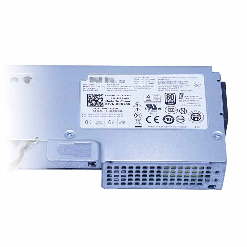 Блок питания для ноутбука Dell 780 790 990 7010 9010 USFF Питание L180EU-00 F180EU-00 L200EU-00 F200EU-00 C0G5T 1VCY4 K350R 6YWW7