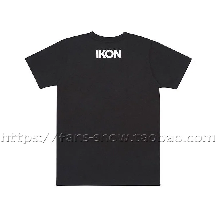 Футболка с коротким рукавом от iKON SHOW TIME концерт B.I Бобби те же Цзинь Hwan YunHyeong |