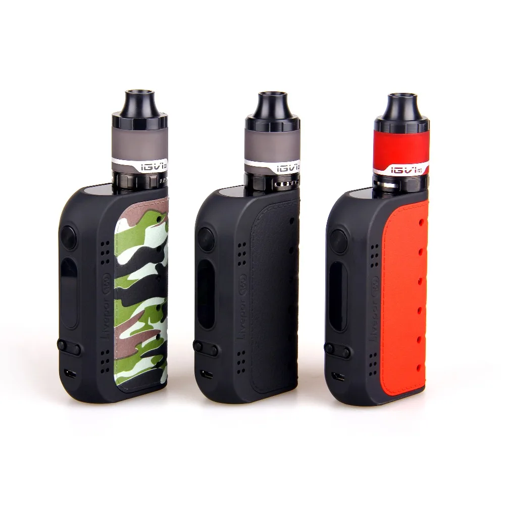 Оригинал Yosta Новый Livepor 160 Вт комплект с 510 IGVI P2 Танк Vape Комплект коробка мод