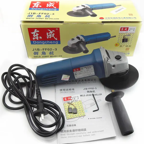 Portable Chamfering Machine 800W Weld Joint Beveller 220V/50Hz Welding Equipment Round Metal Mould Grinder | Инструменты