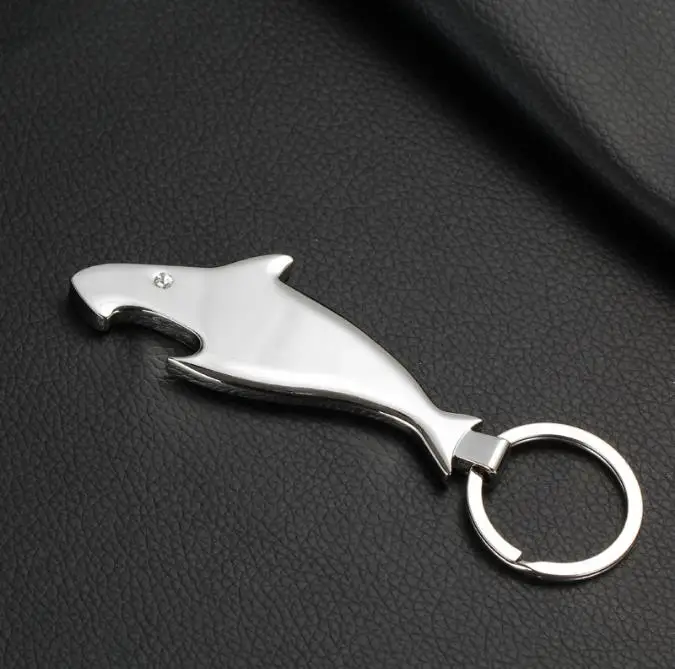 Бесплатная доставка DHL Express 100 шт./лот металлический брелок в форме акулы