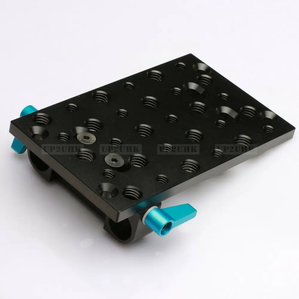 Крепление для штатива сырной пластины Railblock Rod Clamp fr DSLR Rig Cage Rail system светильник
