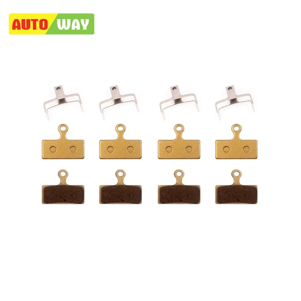 4 пары дисковых тормозных колодок для Shimano M988 M985 XT/TR M785/SLX M666 M675/Deore M615/Alfine S700 горного