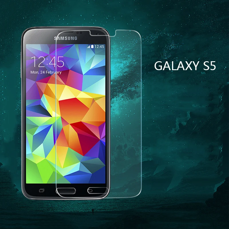 Закаленное стекло для Samsung Galaxy S5 защита экрана 9H 0 3 мм взрывозащищенное Защитное