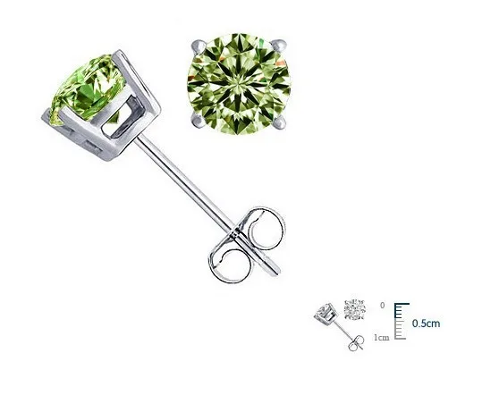 cubic zirconia stud earring 5mm size cute fancy stick cz classic jewelry bijouteria | Украшения и аксессуары