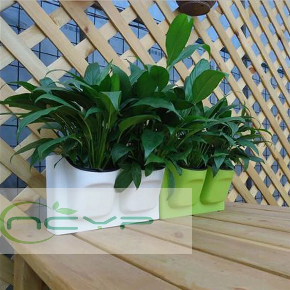 Вертикальное Озеленение комбинированные настенные цветочные горшки смоляные с