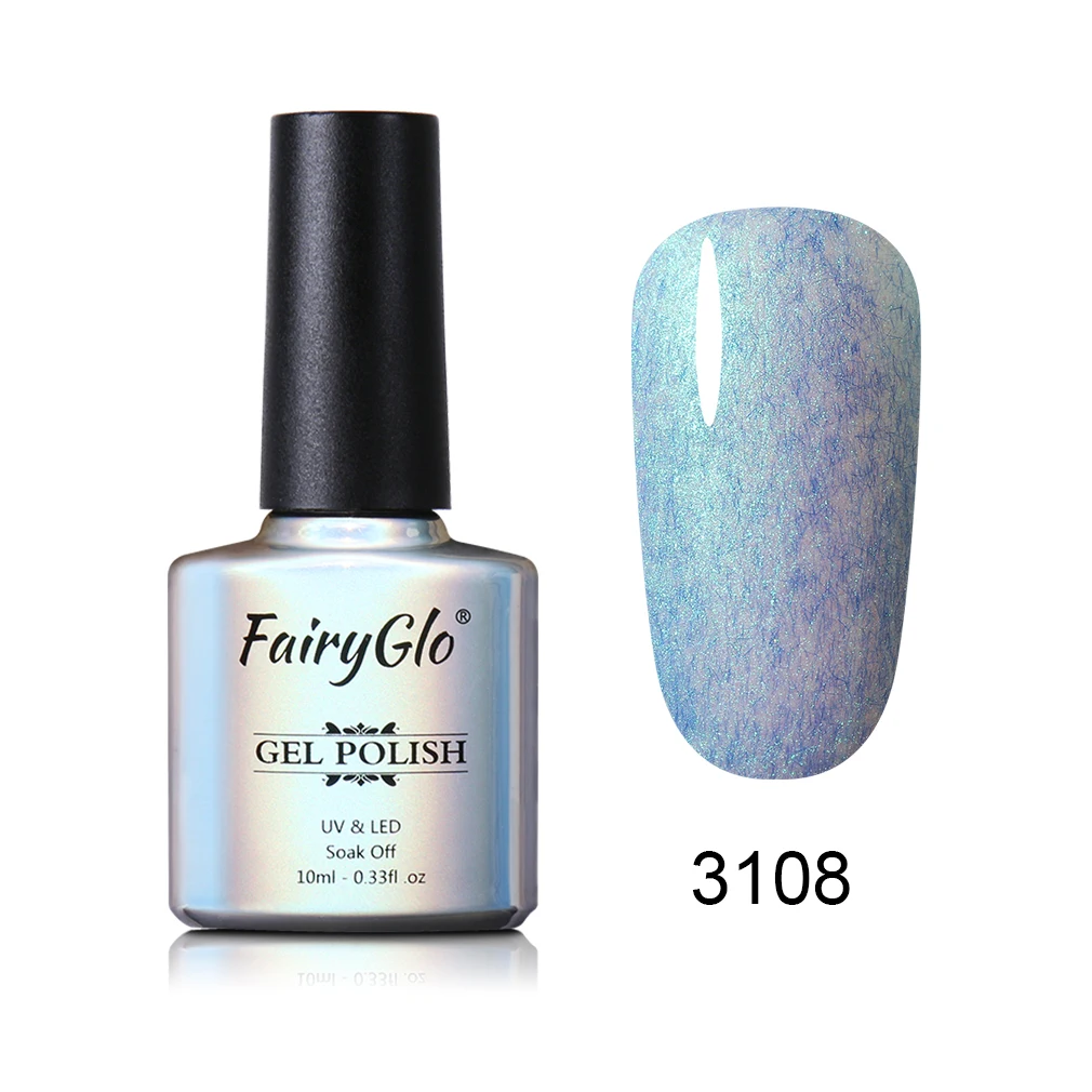 3108 FairyGlo 10 мл факс меховая оболочка гель для ногтей штамповка эмаль УФ светодиодный Гель-лак для ногтей Гибридный лак Lucky лак замочить от полупостоянного - Цвет: 3108