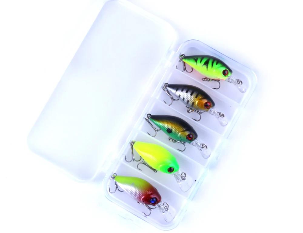 5 шт. набор рыболовных приманок в виде гольяна 4 2 г|fishing lure|bait crankbaitlure kit |