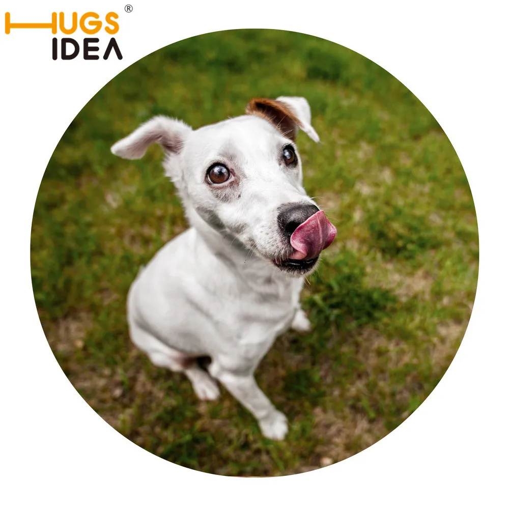 HUGSIDEA милые Нескользящие 3D коврики для ванной комнаты с изображением животных