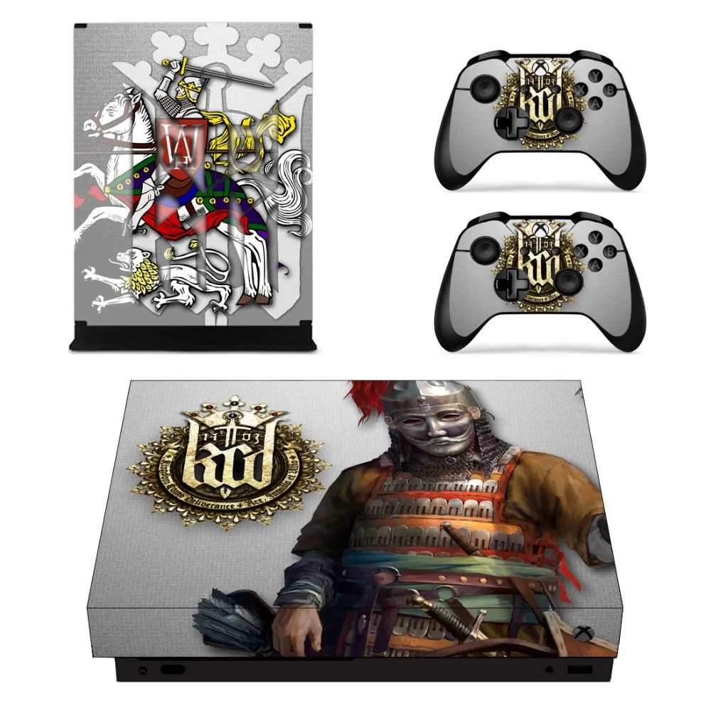 Виниловые наклейки Skin Kingdom Come Deliverance для Xbox One X консоль и контроллер наклейка