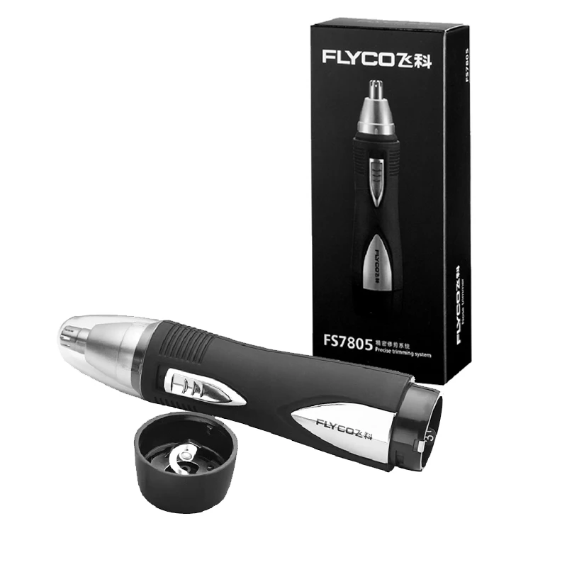 FLYCO Профессиональный персональный уход за лицом для носа триммер волос лезвие из