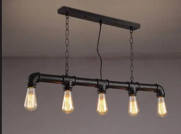 Американские промышленные винтажные подвесные светильники в стиле лофт для