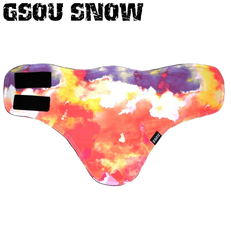 GS детские зимние маски для лица с принтом Детские Лыжные комбинезоны сноуборда