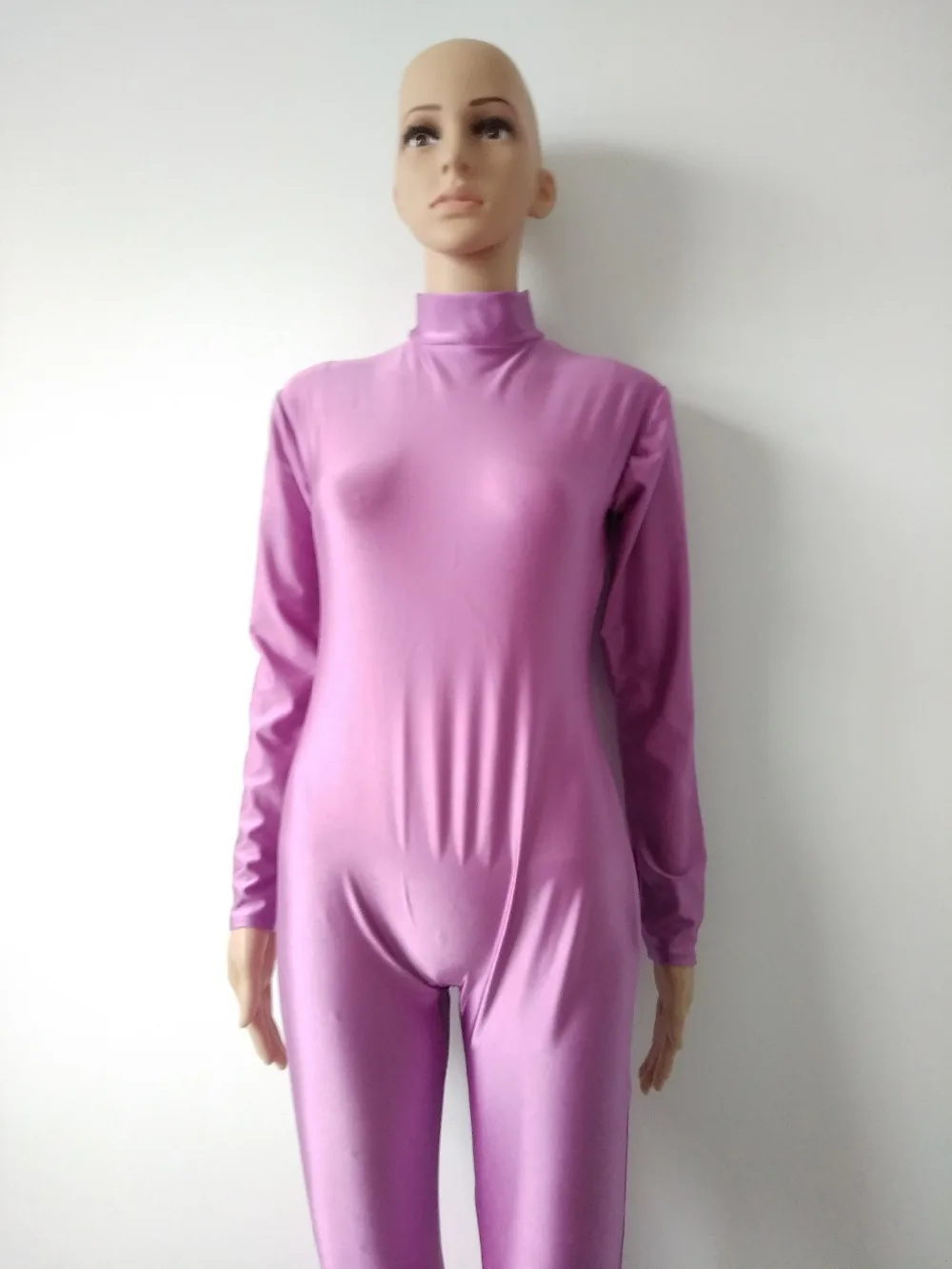 Serum color Brand Full Body Dance Unitard Adult Crew Neck Long Sleeve Gymnastics Unitards Jumpsuits Sports Wear Skin Tights |