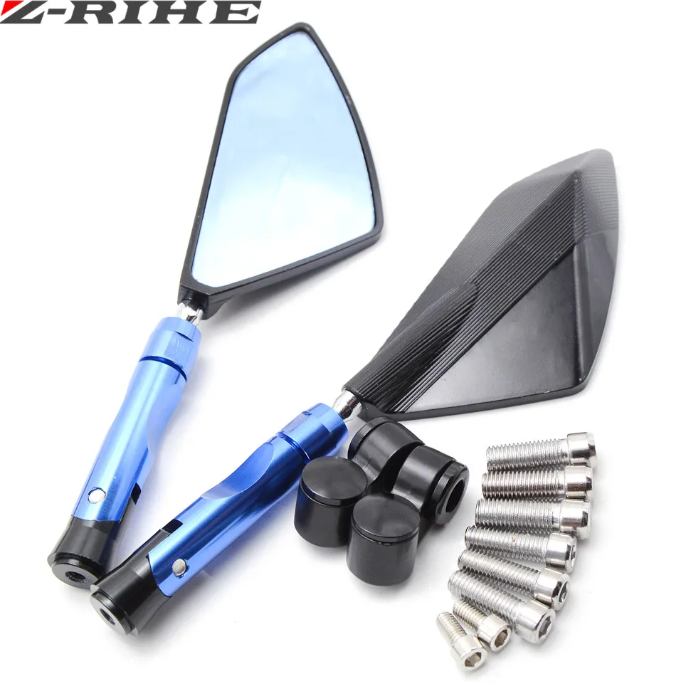 Алюминиевые аксессуары для зеркал заднего вида с ЧПУ мотоцикла honda yamaha Kawasaki z750 Z800