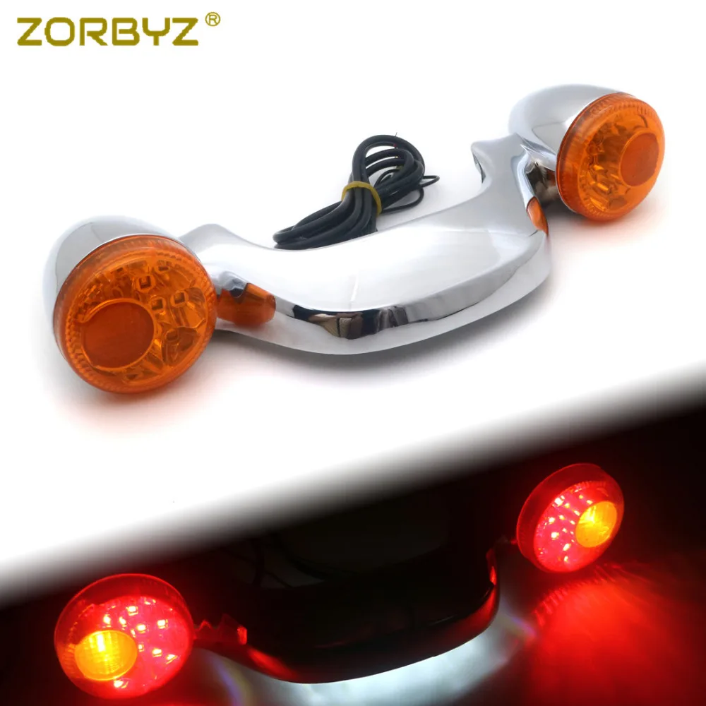 ZORBYZ хромированный задний стоп сигнал для Harley Street Glide Road 2010 2014 2015 2016 2017| |