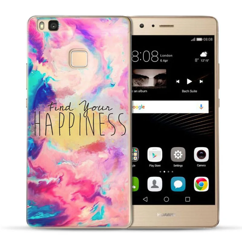 MLCRIYG мягкий чехол для телефона Huawei P9 Lite/P8 Lite/P10Lite ТПУ цветной ландшафт цветочное