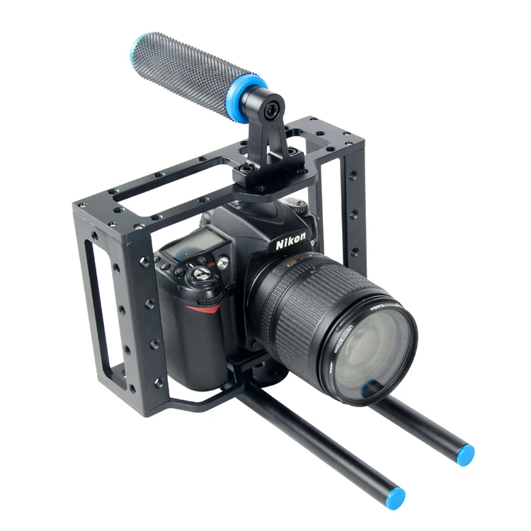 Портативная пластиковая клетка для камеры DSLR/видеоклетка защиты DSLR BMCC камера