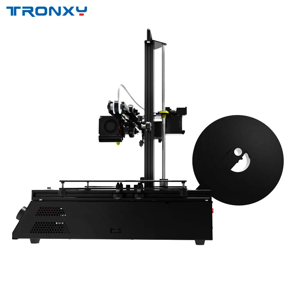 3d принтер Tronxy X2 diy Kit, полностью металлическая рамка, большой размер печати 220*220*220 мм с горячей оправой, ABS PLA нити, быстрая сборка