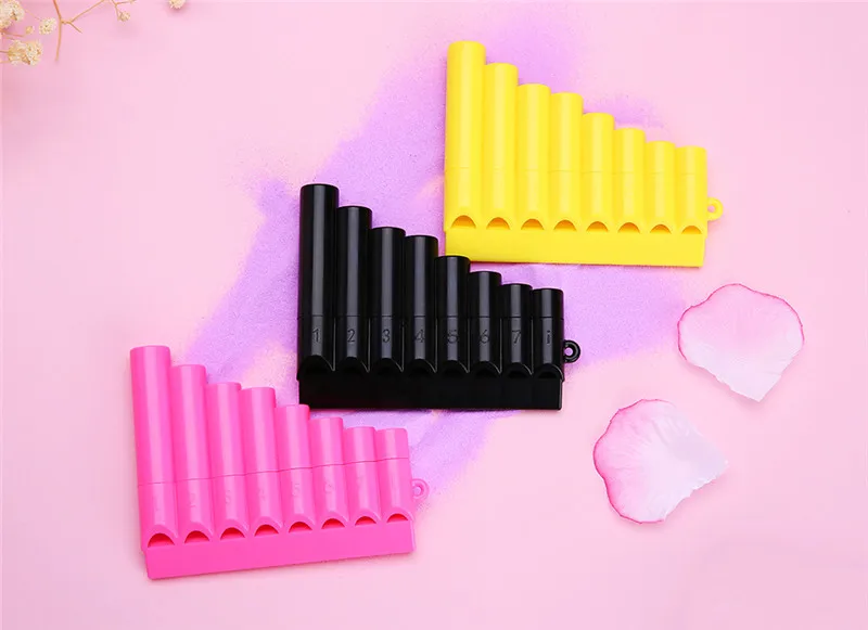 1 шт. Pan pipes Woodwind Flute 8 Pipes plastic Flauta pan ручная работа Panflutes Музыкальные