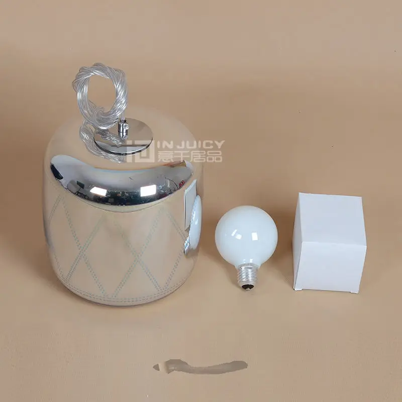 Современные светодиодсветодиодный стеклянные 3D отражатели E27 потолочные