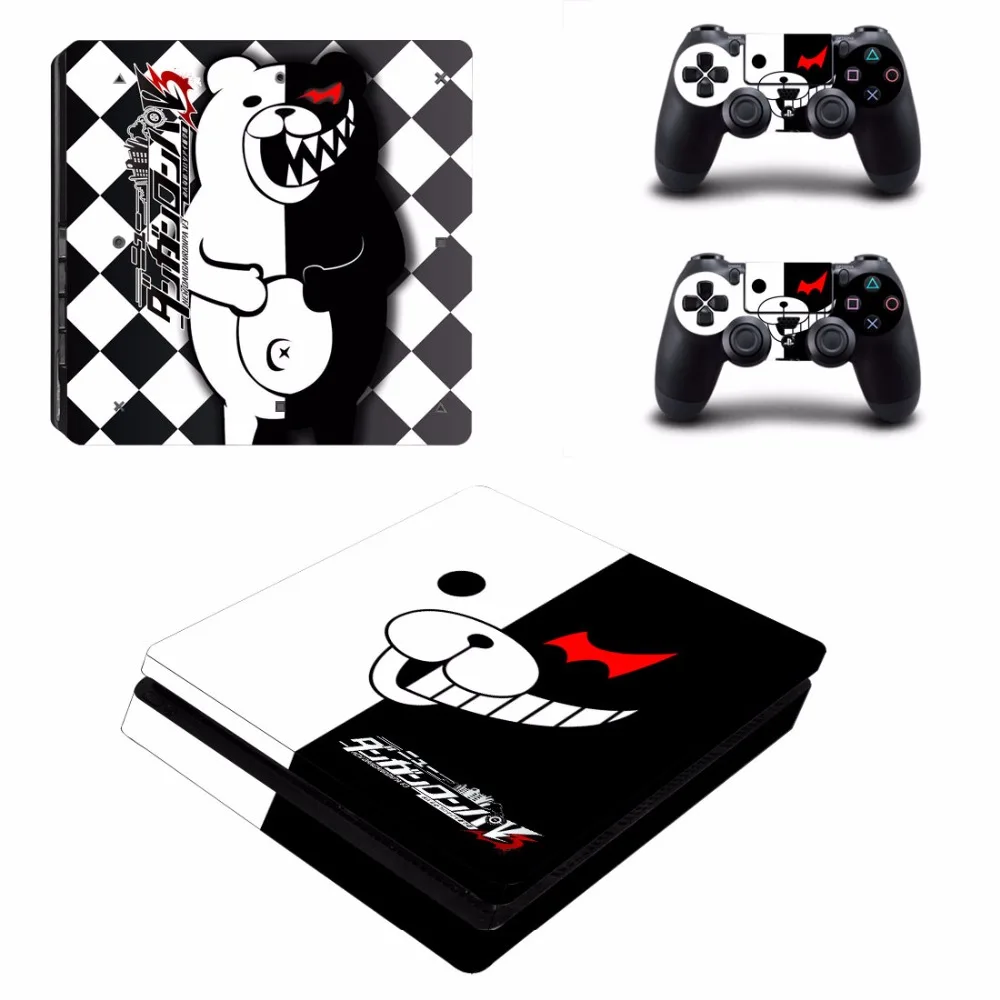 Новая виниловая наклейка Danganronpa V3 защитная тонкая Накладка для Ps4 Sony PS4 консоль и 2 контроллера|protection ps4|danganronpa