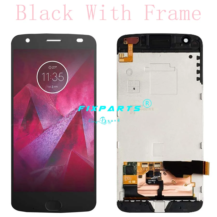 5 &quotоригинальный Z2 силы ЖК дисплей для Motorola MOTO XT1789 Дисплей Сенсорный экран