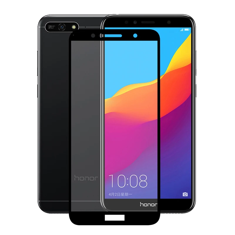 Защитное стекло на телефон honor 7a для huawei 7c 7x pro 7 a c x чехол Защита экрана Защитная