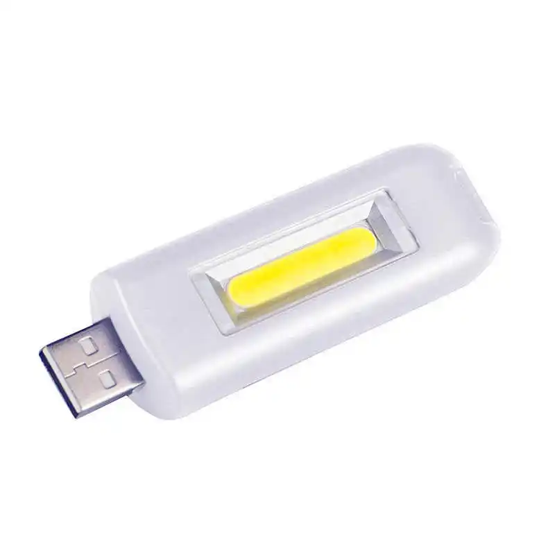 Открытый мини USB Перезаряжаемый брелок фонарик вспышка COB Карманный свет 3 режима мощный светодиодный фонарик fanatic#4S10