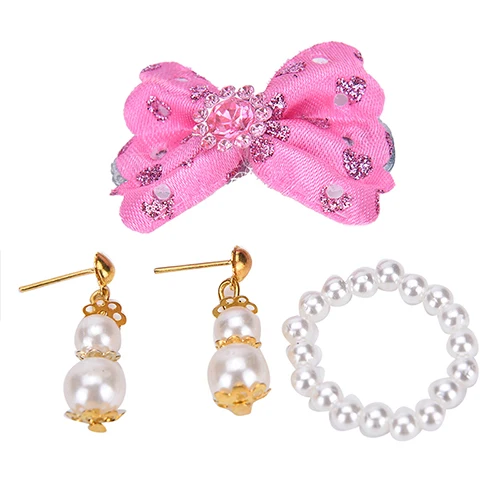 Новинка для куклы пластиковые аксессуары ювелирные изделия Жемчужное ожерелье