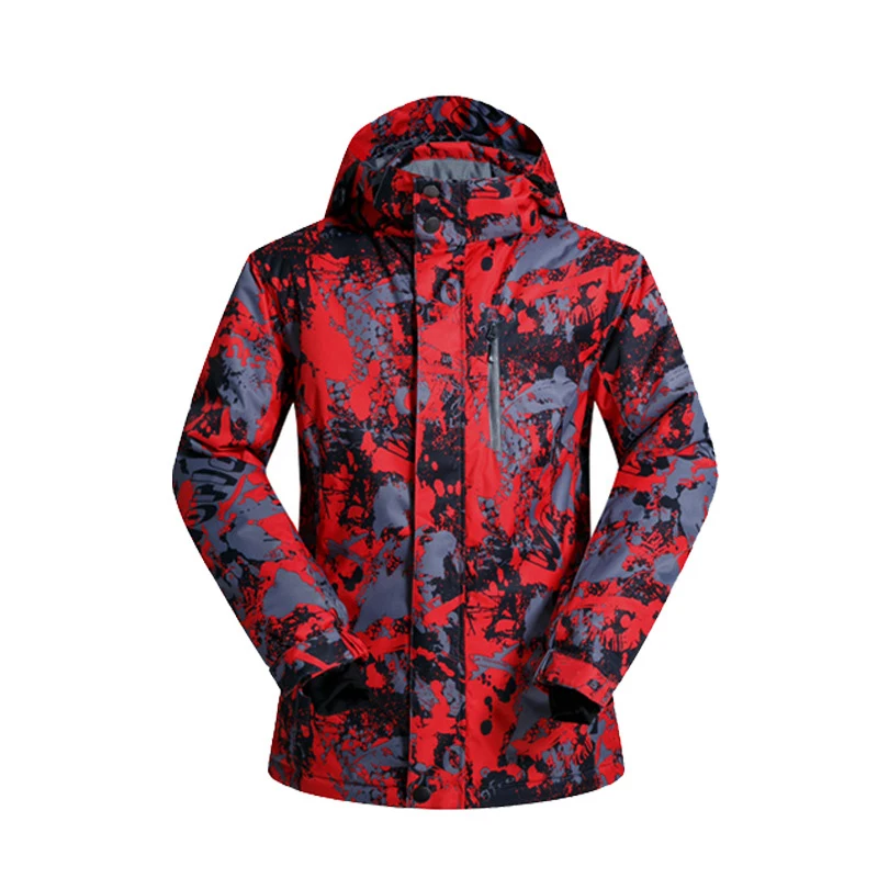 Лыжные куртки Мужская ветронепроницаемая Водонепроницаемая теплая дышащие