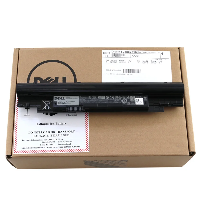 Оригинальный аккумулятор для ноутбука DELL Inspiron 13Z 14z N311Z N411Z 3330 V131 V131R V131D 312-1257 268X5 JD41Y