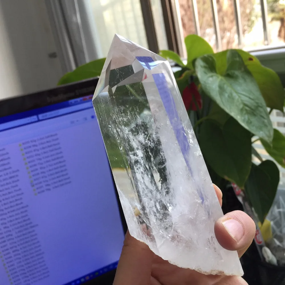 2019 горячая Распродажа healing кристаллы 364g Высокое качество прозрачный кварцевый