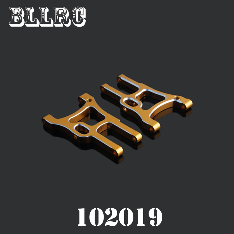 2 шт. RC автомобиль 1/10 HSP 102019 алюминиевая передняя нижняя ПОДВЕСКА Arm 02008 02161 1:10