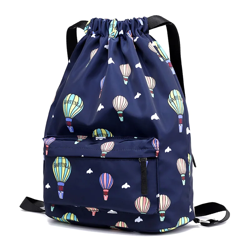 Mochilas harajuku bolsos нейлоновая сумка на шнурке женщин водонепроницаемый рюкзак