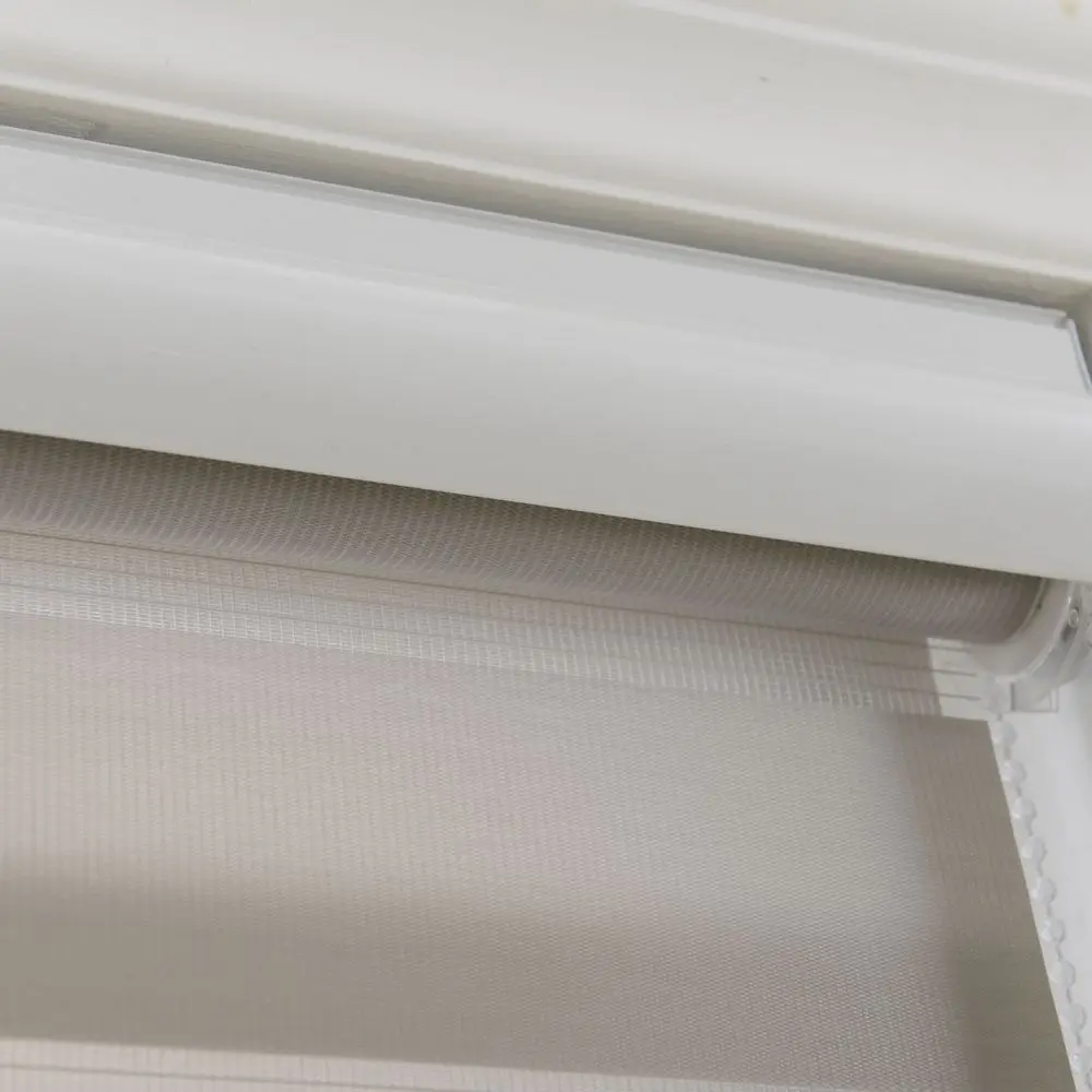 Горизонтальное окно отвесный тент жалюзи с зеброй двойные рольставни и