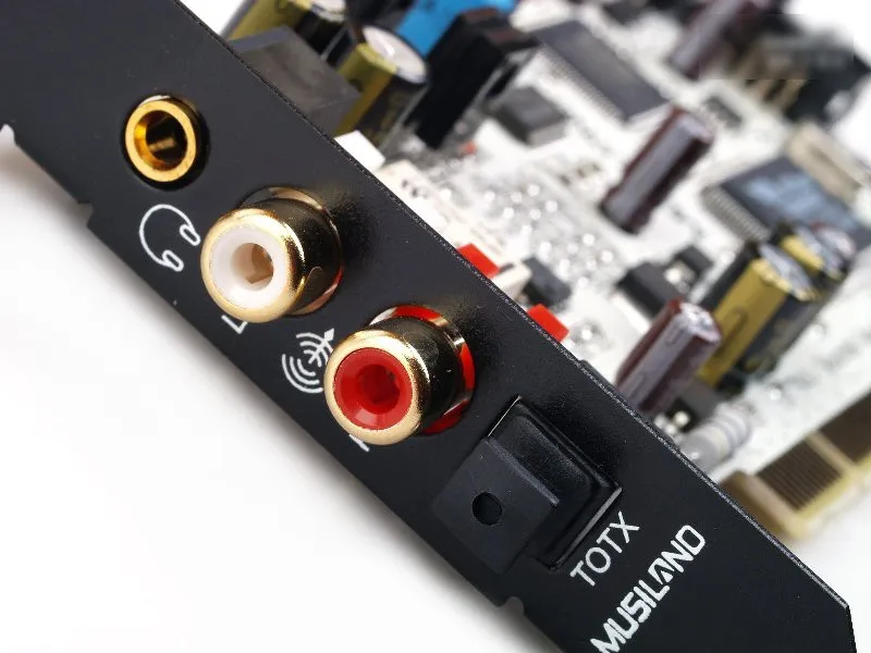 Оригинальный Musiland Moli PCI интерфейс звуковая карта HIFI 24bit/192 кГц ASIO для ПК