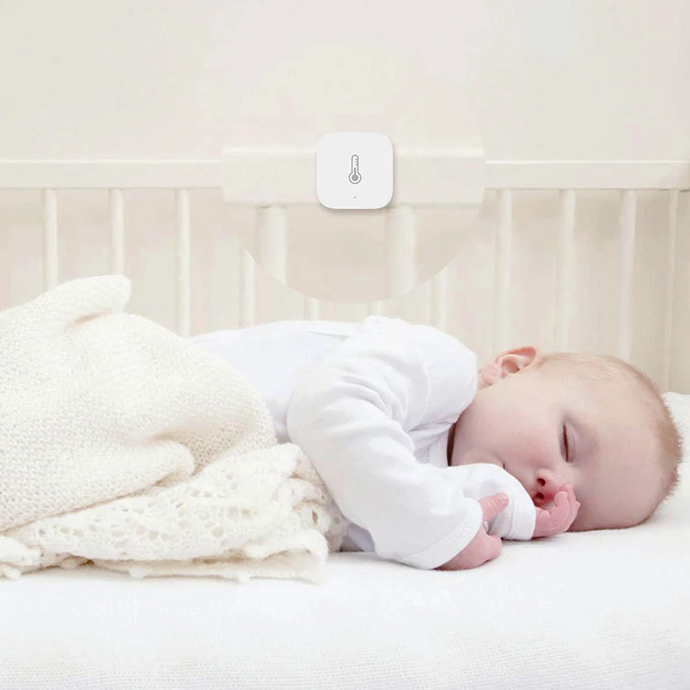Xiaomi Mijia Aqara датчик температуры и влажности атмосферное давление умный дом Zigbee