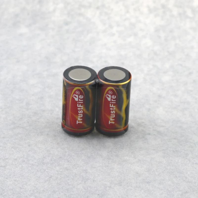 2pcs Trustfire 3.7V 18350 1200mah li-ion rechargeable battery for led flashlights E-cigarette ect DropShipping | Электроника