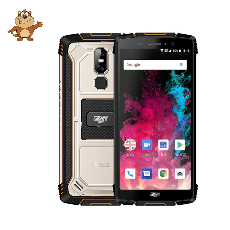 HOMTOM ZOJI Z11 4 Гб 64 ГБ 10000 мАч IP68 водонепроницаемый прочный мобильный телефон 5 99