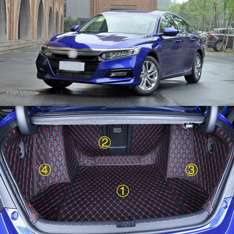 Защитный коврик из искусственной кожи для заднего багажника сиденья Honda Accord 10 th |
