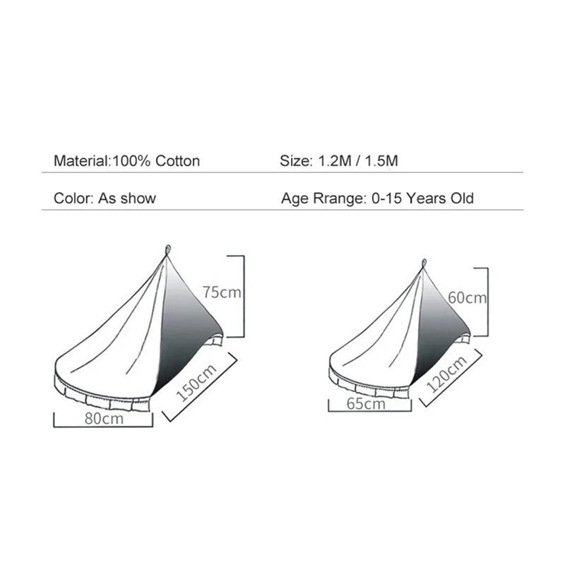 Детская кроватка сетка принцессы купольная кровать навес детское постельное